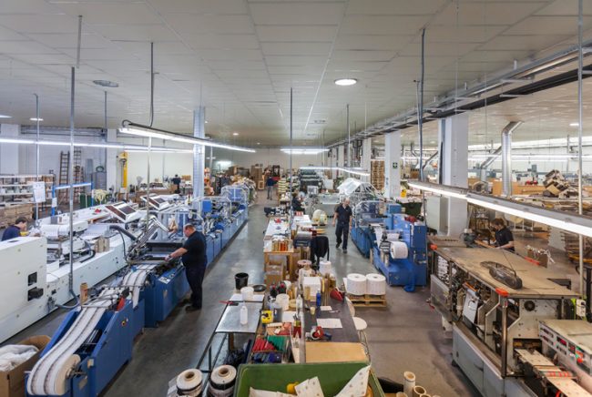 Instalaciones y tecnología de Artes Gráficas