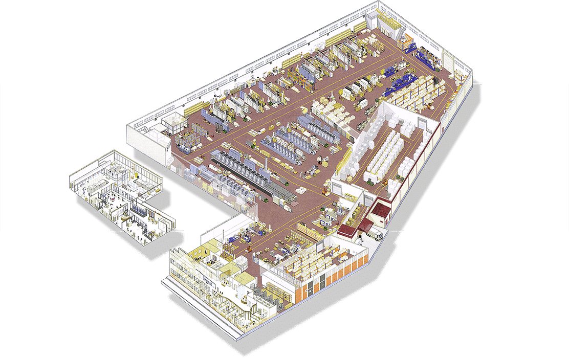 Plano de las instalaciones