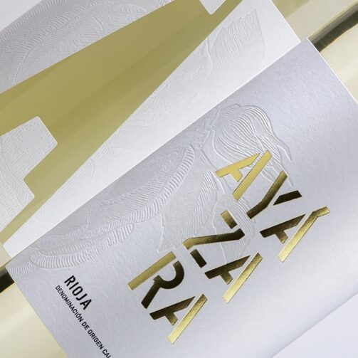 Impresión de etiqueta de vino Ayazara Rioja