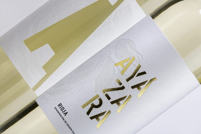 Impresión de etiqueta de vino Ayazara Rioja