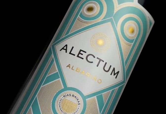 Impresión de etiqueta de vino Alectum