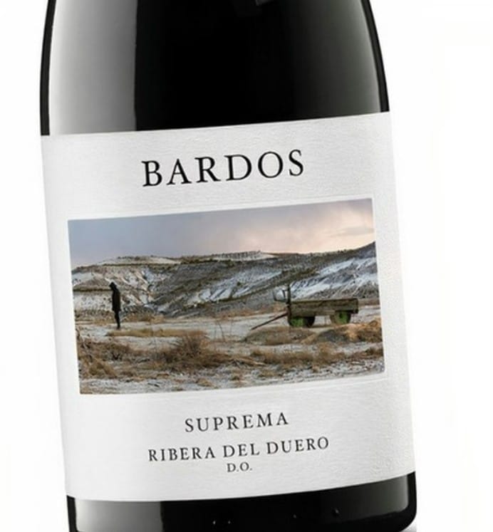 Impresión de etiqueta de vino Bardos