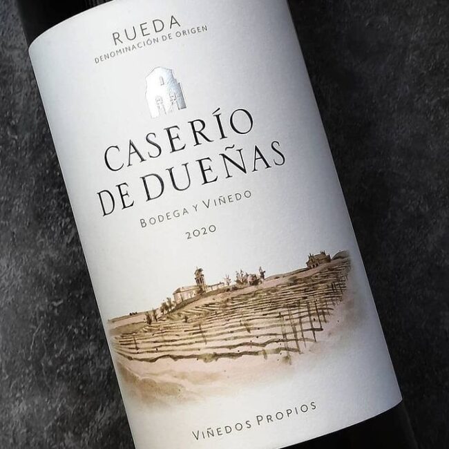 Impresión de etiqueta de vino Caserío de Dueñas