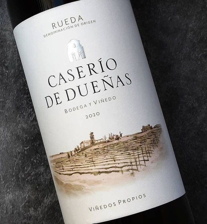 Impresión de etiqueta de vino Caserío de Dueñas
