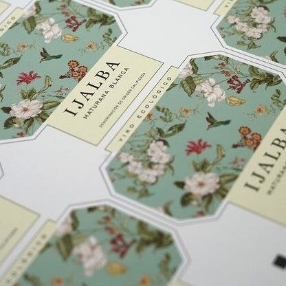 Impresión etiqueta para vino Ijalba