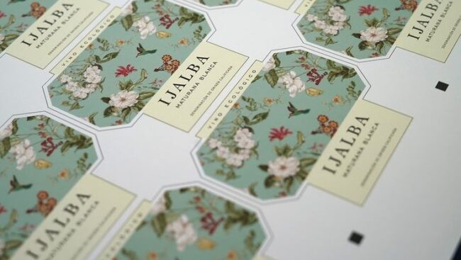 Impresión etiqueta para vino Ijalba