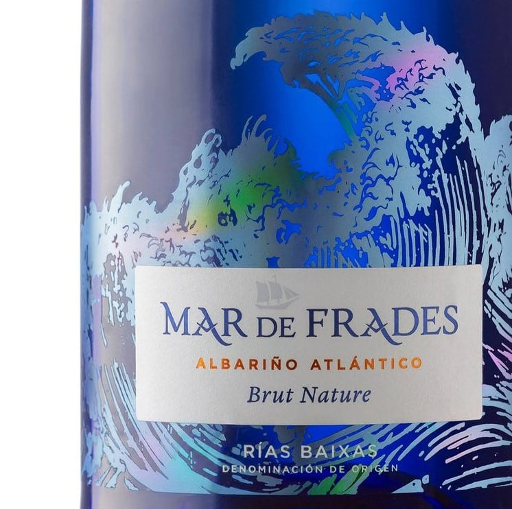 Impresión de etiqueta de vino albariño Mar de Frades