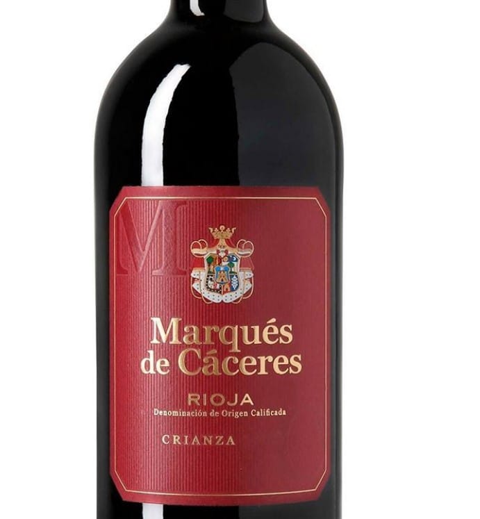 Impresión de etiqueta de vino Marqués de Cáceres