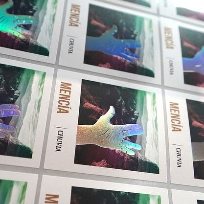 Impresión etiqueta para vino Mencía