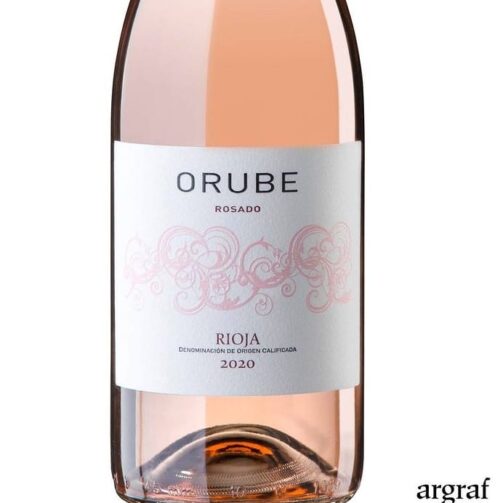 Impresión de etiqueta de vino Orube