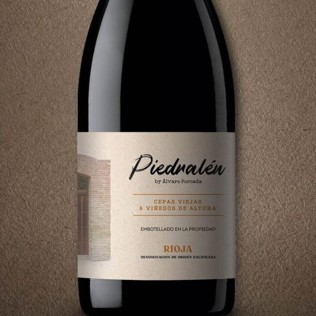 Impresión de etiqueta de vino Piedralén