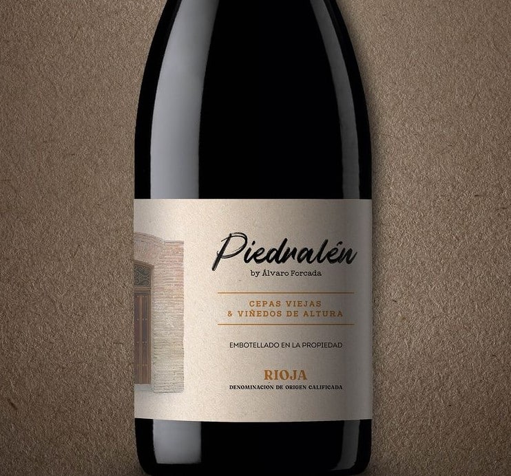 Impresión de etiqueta de vino Piedralén