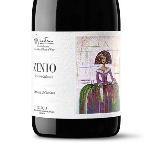 Impresión de etiqueta de vino Zinio