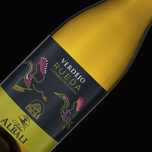 Impresión de etiqueta de vino Viña Albali