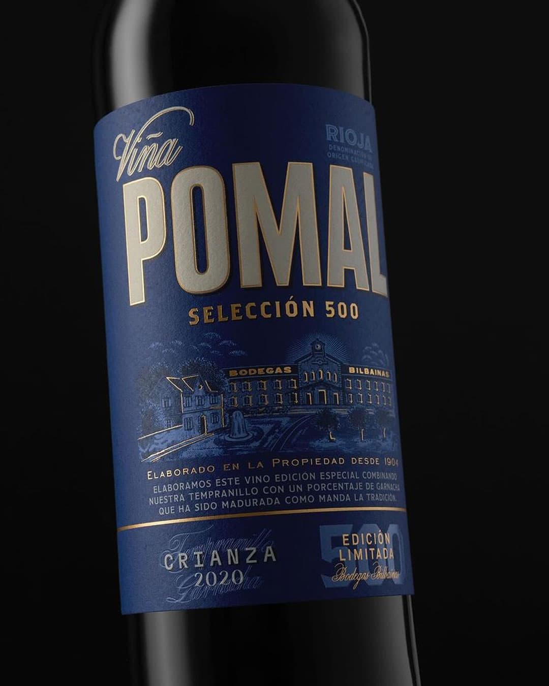 Impresión de etiqueta de vino Viña Pomal 05