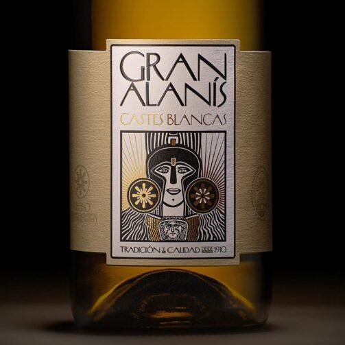 Etiquetas Gran Alanís Castes Blancas