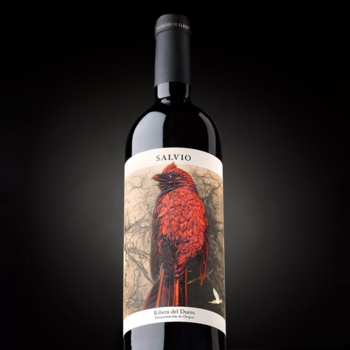 Etiqueta para vino Salvio