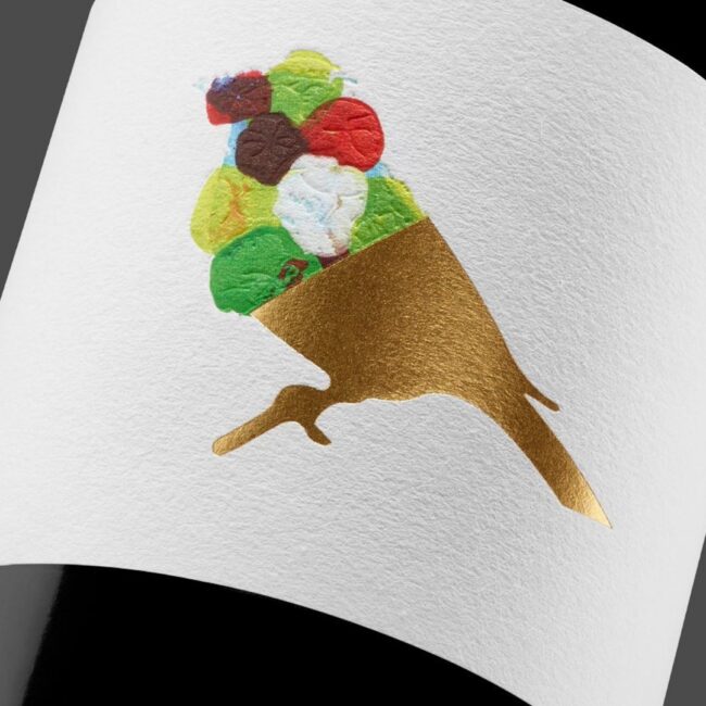 Etiqueta vino Lecciones de Vuelo