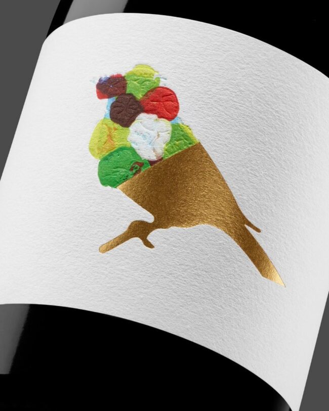 Etiqueta vino Lecciones de Vuelo