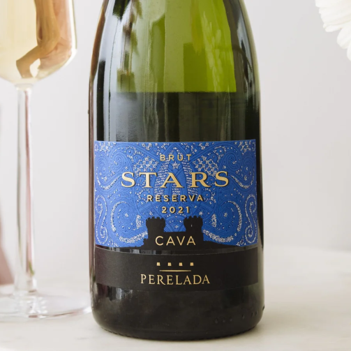Etiqueta para cava Perelada Stars reserva